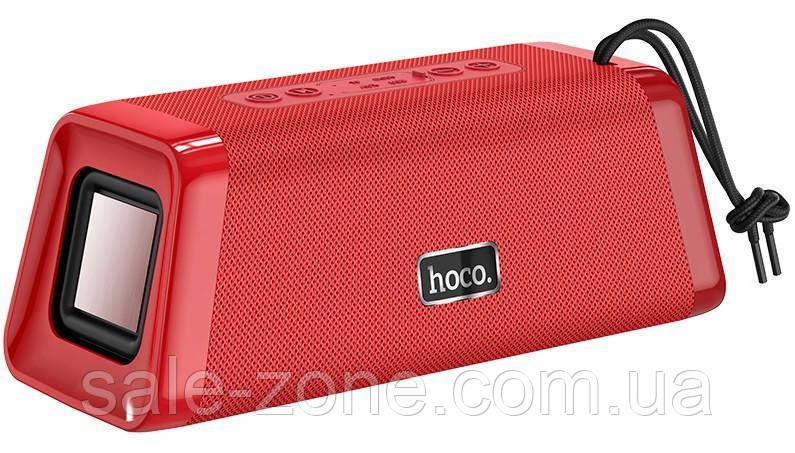 Музична бездротова Bluetooth колонка Hoco BS35 Classic sound Червоний