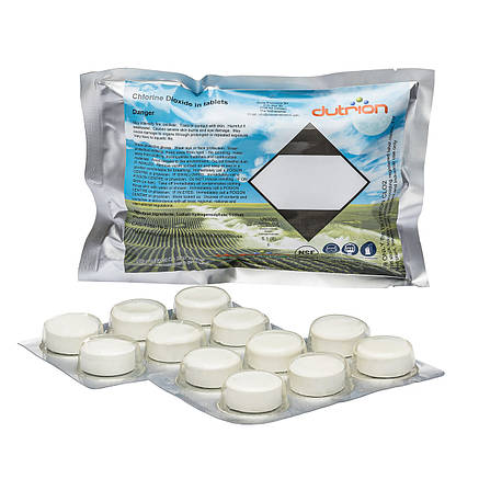 Пігулки для дезінфекції води Dutrion, фото 2