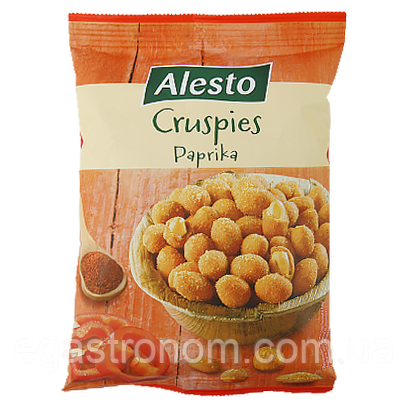 Арахіс в паніровці Алесто Alesto cruspies paprika 200g 24шт/ящ (Код: 00-00010329), фото 1