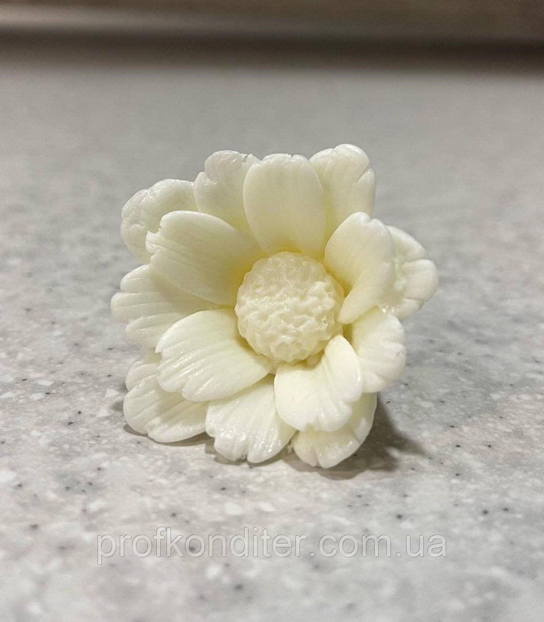 Силіконовий молд для зефіру, шоколаду, глазурі, пташиного молока та ін "Ромашка №3", фото 1
