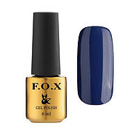 Гель-лак F.O.X gel-polish Galaxy Collection 537 синій 6 мл