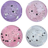 Топове матове покриття Monochrome Velvet Top для гель-лаку з чорними та білими частинками, 12 мл., фото 7