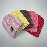 Шапочка для дівчаток «Stylus», ОПТ, фото 3