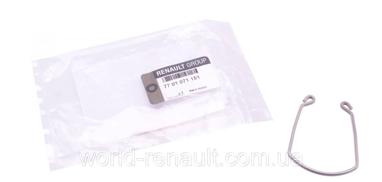 Renault (Original) 7701071151 — Скоба патрубка інтеркулера Рено Меган 3 K9K 1.5dСi