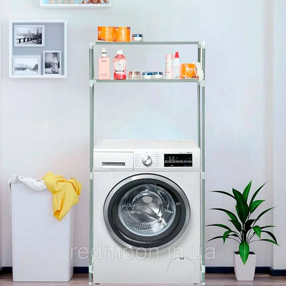 Полка над стиральной машиной 152х65х25см | Полка-стеллаж органайзер в ...