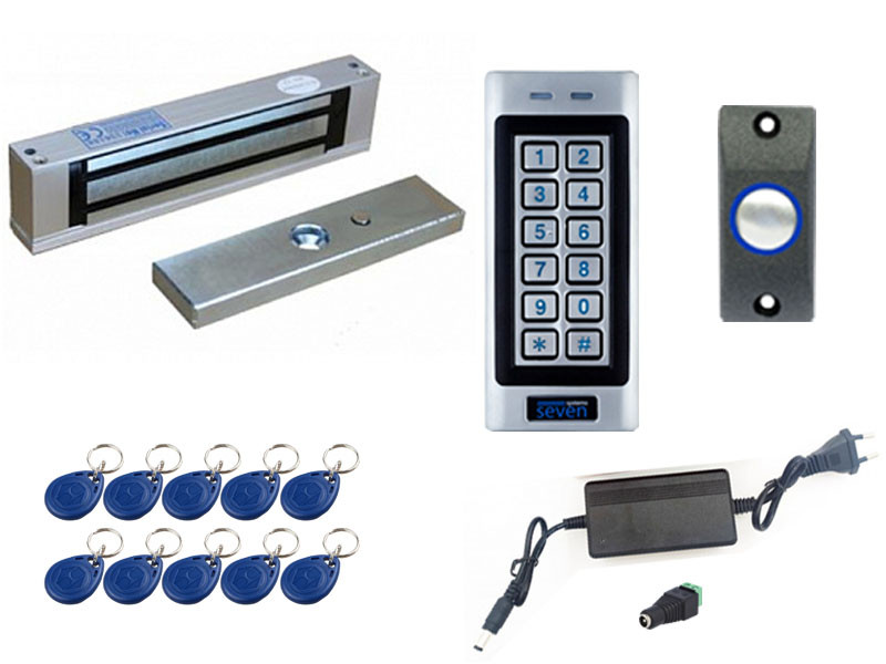 Купить Комплект электромагнитного замка на 180 кг. с кодовой ...