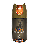 Парфюмированный дезодорант мужской TORO Pour Homme 250ml