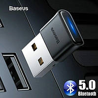 USB Bluetooth 5.0 адаптер для комп'ютера та ноутбука Baseus (чорний)