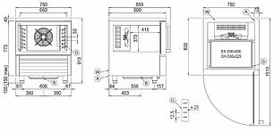 Шафа шокової заморозки ColdLine Vision Nuvo W6H, фото 2