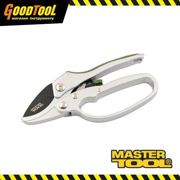 Секатор садовий з храповим механізмом 185 мм Mastertool 14-6118