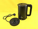 Електричний чайник із підставкою для дому Crownberg CB 2845 Black, фото 4