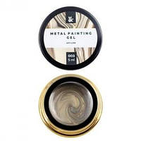 Гель-фарба F.O.X Metal painting gel 003 золото 5 мл