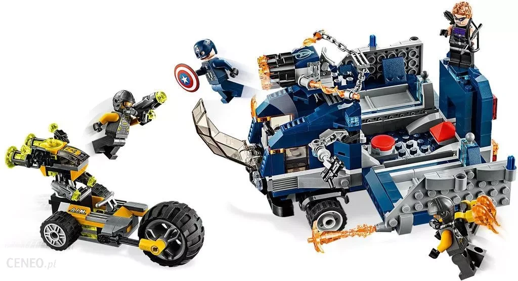 Блоковий конструктор LEGO Super Heroes Marvel Comics Месники