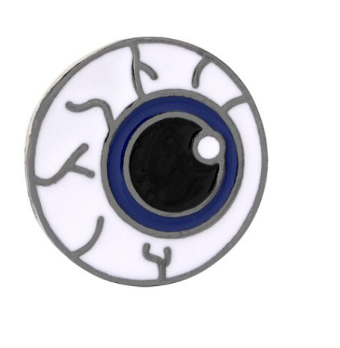 Медицинская брошь брошка значок пин глаз медицинский глазной врач металл эмаль - фото 1 - id-p861228901