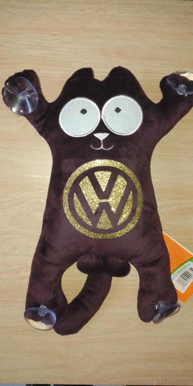 Котик Саймон "Volkswagen" 28см коричневый