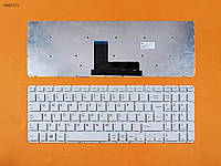 Клавиатура для Toshiba Satellite L50-B S50-B L50D-B L50T-B L50DT-B L55(D)-B S55-B S55T-B S55D-B, UK, (белая,