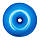 М'яч для фітнесу (пончик) 4FIZJO Air Ball Donut 50 x 27 см Anti-Burst Blue (P-5907739312969), фото 4