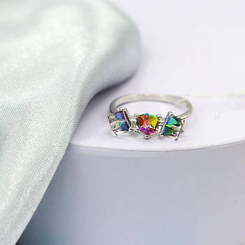 Кільце з кристалами Swarovski