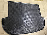 Килимок у багажник HYUNDAI Santa-Fe коротка база з 2010 р. 5 місць (AVTO-GUMM) поліуретан, фото 9