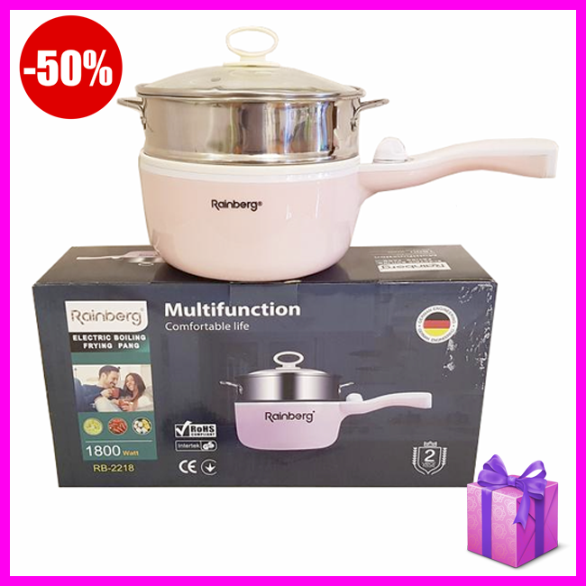 Электрическая Пароварка Кастрюля Rainberg RB-2218 для Дома ...