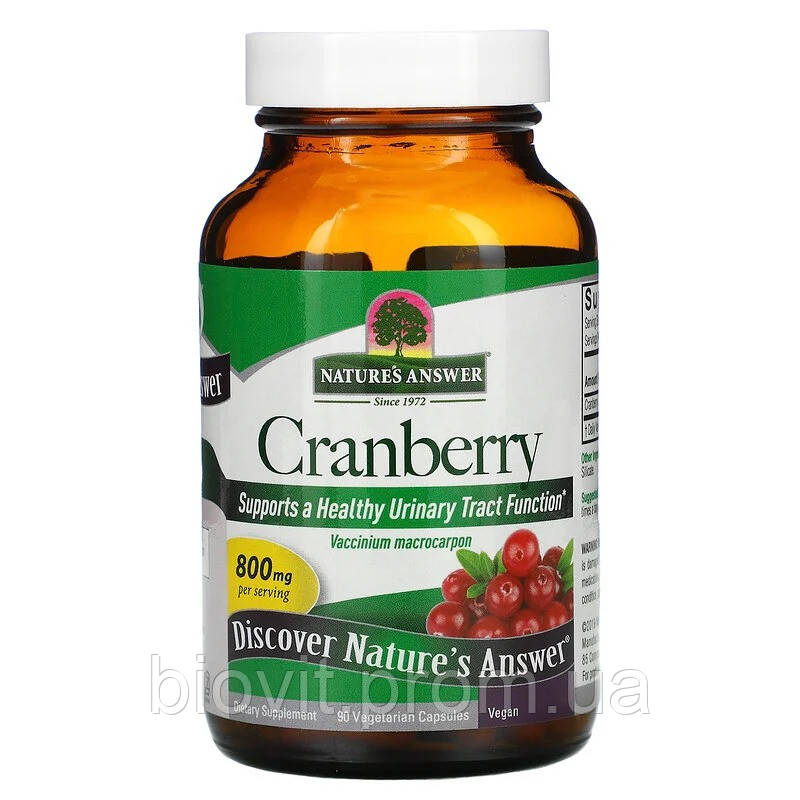 Клюква (Cranberry) 800 мг, фото 1