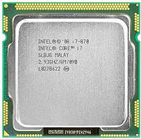 Б/В, Процесор, Intel Core i7-870, s1156, 4 ядра, 8 потоків, 2.93 гГц