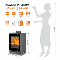 Чавунна піч KAWMET Premium VENUS (4,9 kW), фото 2