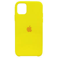 Чехол Silicone Case для Apple iPhone 11 Flash Lime