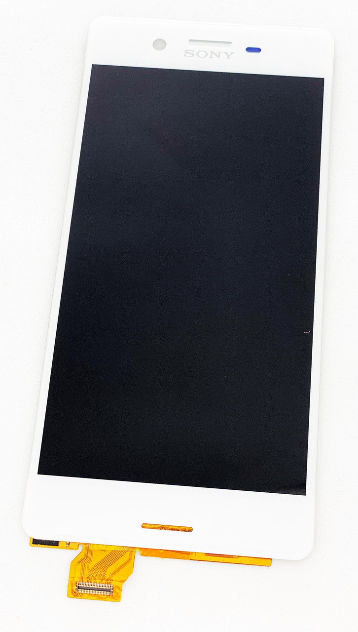 Дисплей (екран) для Sony F5121 Xperia X Dual Sim, F5122, F8131, F8132 Соні + тачскрін, колір білий, оригінал
