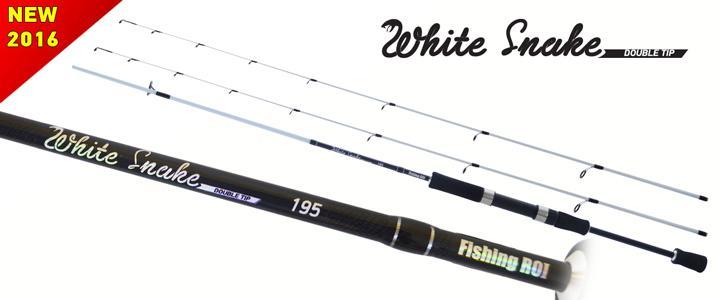 Спінінг Fishing ROI White Snake 1st tip 3-12g 2nd tip 20g 2.30m