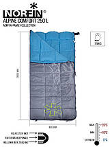 Спальний мішок-ковдра Norfin Alpine Comfort 250 Left (NFL-30236), фото 3
