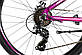 Горный алюминиевый велосипед Crosser P6-2 27,5" рама 15,5" быстрый съем колес, регулир.вилка, черный, фото 8