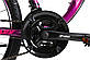 Горный алюминиевый велосипед Crosser P6-2 27,5" рама 15,5" быстрый съем колес, регулир.вилка, черный, фото 9