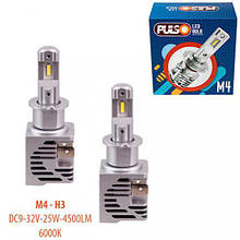 ЛАМПИ PULSO M4 / H3 / LED-CHIPS CREE / 9-32V / 25W / 4500LM / 6000K