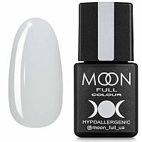 Гель лак Moon Full Air Nude №02 белый полупрозрачный, 8 мл