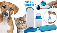 Самоочисна щітка для видалення шерсті тварин Reusable Pet Fur Remover With Self