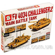 Конструктор Challenger 2 FV 4034 основной боевой танк, фото 3