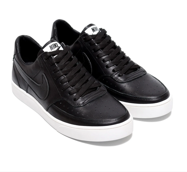 Чоловічі шкіряні кросівки Nike Black Leather