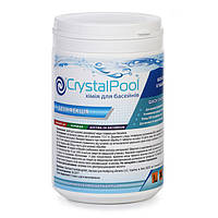 Таблетки шокового хлора Crystal Pool Quick Chlorine Tablets 1 кг / Химия для бассейна Кристал Пул