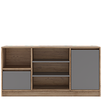 Комод Сокме Бум с дверями и выдвижными ящиками. Стильный современный комод