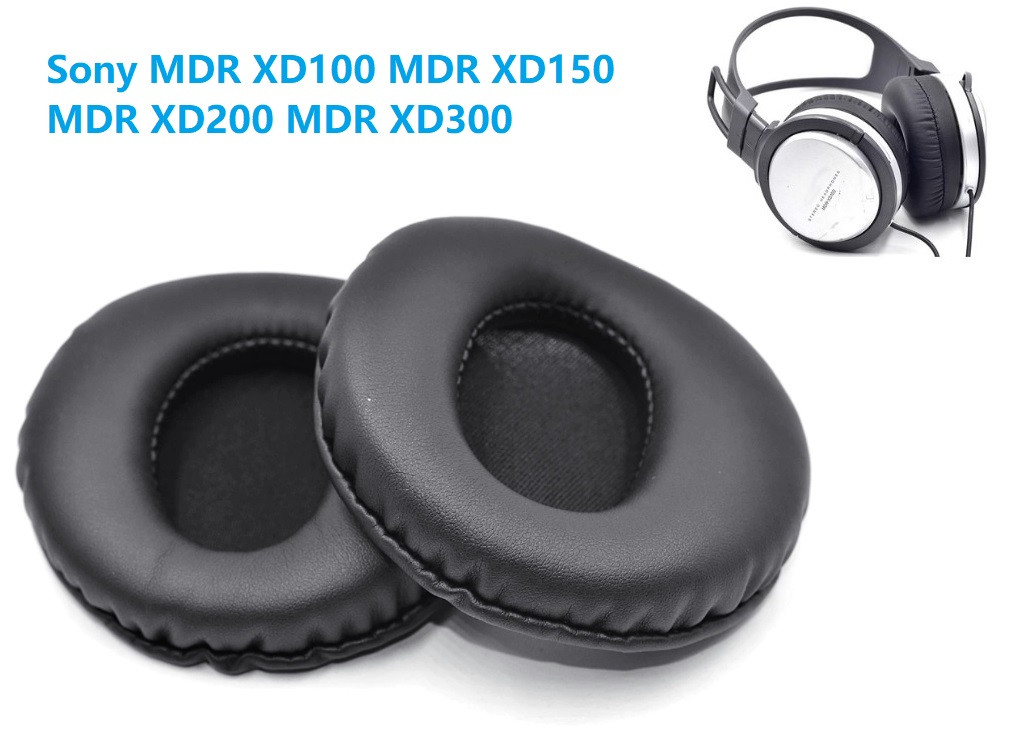 Амбушури для навушників Sony MDR-XD100 Sony MDR-XD150 Sony MDR-XD200 Sony MDR-XD300, фото 1