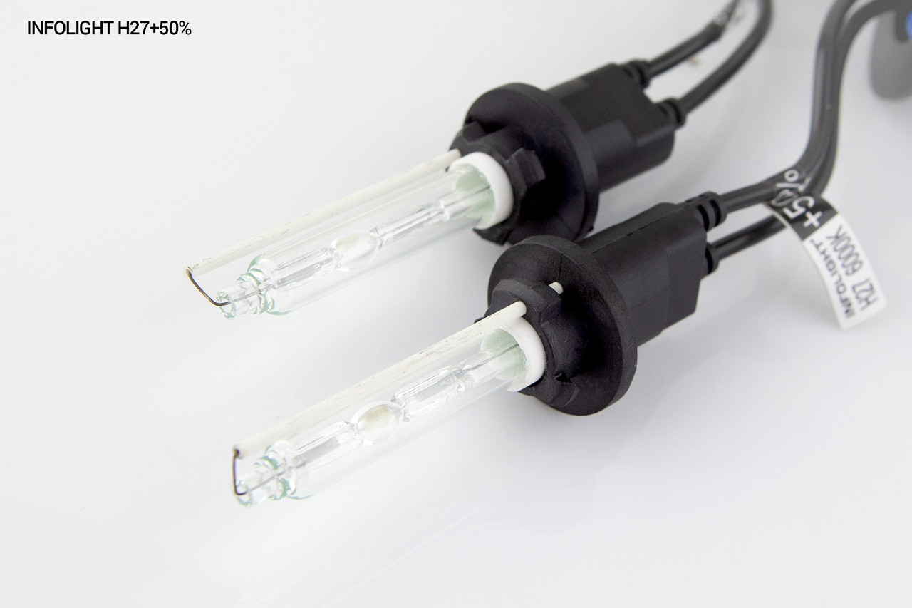 Ксенонова лампа Infolight H27 6000K +50%, фото 1
