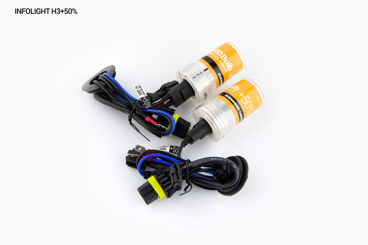 Комплект ксенону Infolight Expert Plus H3 4300К + 50%, фото 1