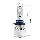 Комплект світлодіодних ламп Sho-Me F6 9006 32W, фото 2