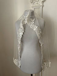 Косинка, хустка нареченої, шарф до церкви з мереживом розшитим