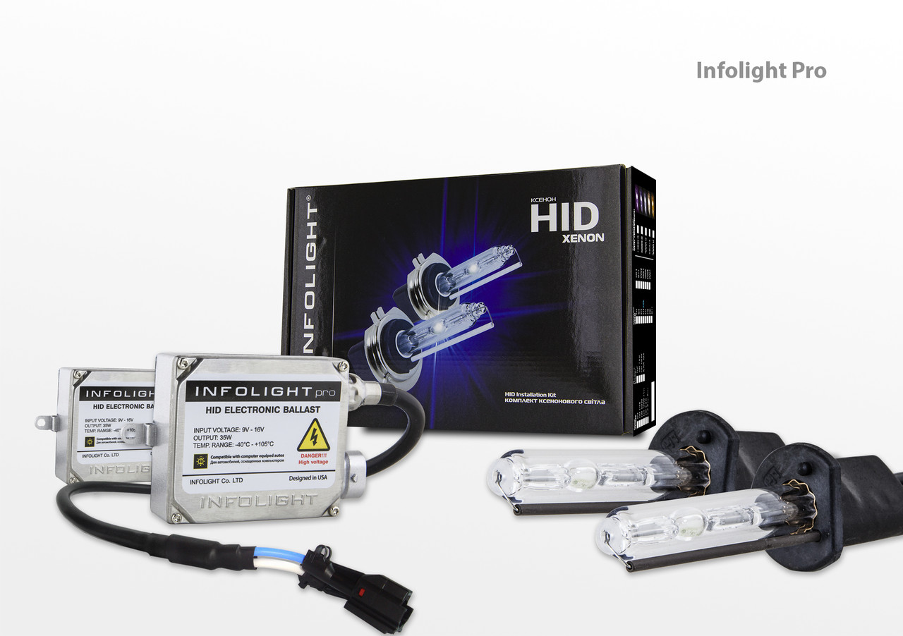 Комплект ксенону Infolight Pro H1 6000K, фото 1