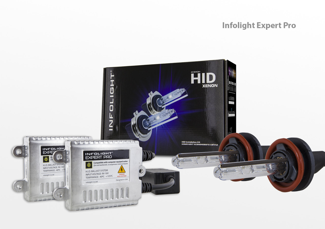 Комплект ксенону Infolight Expert Pro H11 4300К+обманка, фото 1