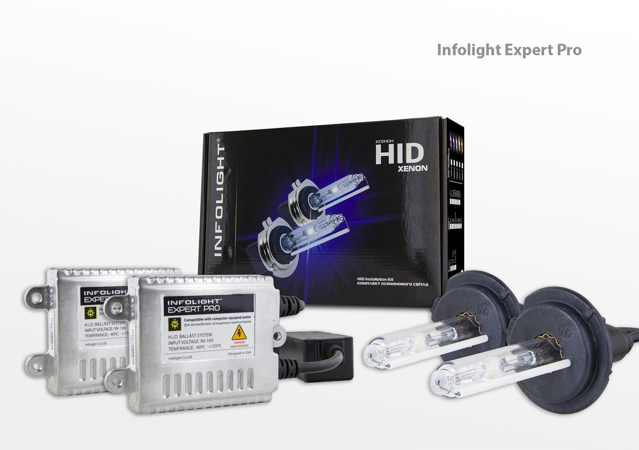 Комплект ксенону Infolight Expert Pro H7 6000К+обманка, фото 1