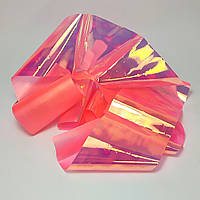 Розовое битое стекло для дизайна ногтей (5х100см)