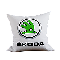 Подушка с логотипом Škoda